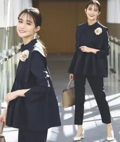 ⭐︎ ルネ Rene 2026 予約完売 フリルパール パンツ 38 カタログ掲載