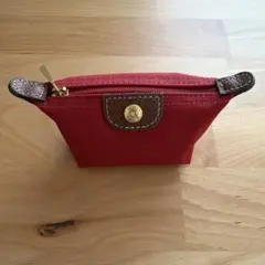 Longchamp コインケース 小銭入れ レッド　ロンシャン　ポーチ　ミニのサムネイル