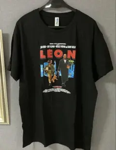 映画 LEON レオン/ Tシャツ ブラック/ 2XLサイズ/レオン&マチルダのサムネイル