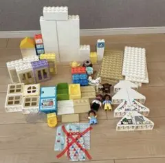 【廃盤製品】レゴ(LEGO) デュプロ 10929 たのしいプレイハウス緑基盤付