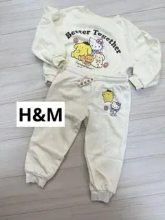 H&Mハローキティ スウェットセット サンリオパジャマ