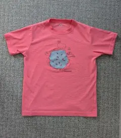 mont-bell150cm 動物イラスト Tシャツ ピンク