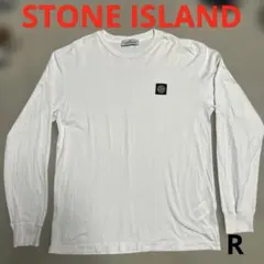 STONE ISLAND ストーンアイランド　白ロンT 長袖　ストリート