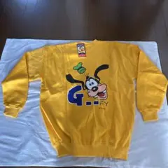 MICKEY'S STUFF グーフィー スウェット イエロー
