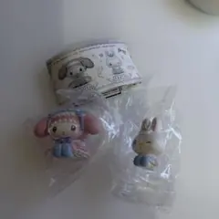 ガチャガチャ　DOLLY MIX マイメロディ　リズムくん