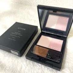 新品 ETVOS ミネラルプレストチーク ミュートペール