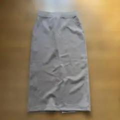UNIQLO ドライスウェットナローマキシスカート　 ブラウン Sサイズ