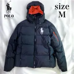 希少✨ポロバイラルフローレン ダウンジャケット ビッグポニー 星条旗 USA 黒 楽天市場】ポロ ラルフローレン 子供用のビッグポニー刺繍
