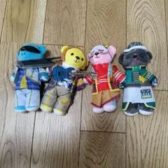 M.S.S Project くまのぬいぐるみ、ぎっくり腰仕事猫