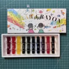 コクヨ 透明くれよん 10色 CLEAR CRAYON 箱付きのサムネイル