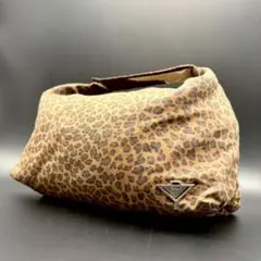 ボッテガヴェネタ アクセサリポーチ レオパード 豹柄 Y2K ハンドバッグ 金具