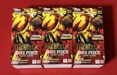ワンピースカード THE BEST 2 未開封 テープ付き 3BOX