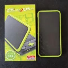 New ニンテンドー2DS LL ブラック&ライム