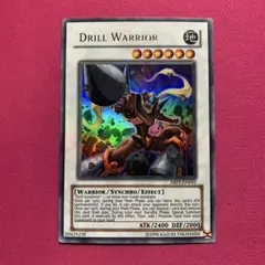 遊戯王 英語版 ドリル・ウォリアー 1st レリーフ ABPF - メルカリ