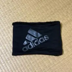 adidas ネックウォーマー ダークグレー ボア