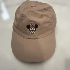 ミニーマウディズニー　キャップ　キッズ