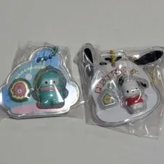 サンリオキャラクターズ パッケージチャーム ハンギョドン ポチャッコ