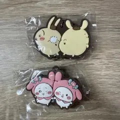 ちいかわ サンリオキャラクターズ なかよしラバーマスコット ガチャ キーホルダー