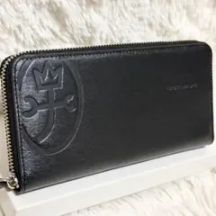 COACH バスキア コラボ FAMOUS ラウンドジップ 長財布 ブラック - メルカリ