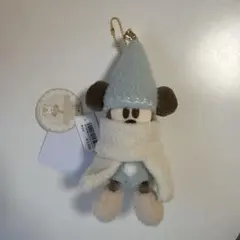 【ぬいぐるみバッジ】ディズニー クリスマス リルリンリン 2025 水色