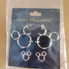 東京ディズニーリゾート ミッキーピアス 2ペア　新品　未開封