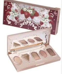 さ*ぬ様 フラワーノーズ　ストロベリーロココ　アイシャドウパレット　02　スイー