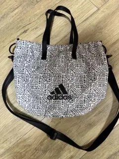 adidas ショルダーバッグ カートバック ホワイト/ブラック