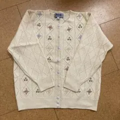 刺繍カーディガン l l