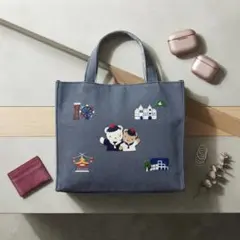 ファミリア　デニムトート　ファミちゃん　女の子　男の子　トートバッグ ファミリア デニムトート ファミちゃん 女の子 男の子 トートバッグ