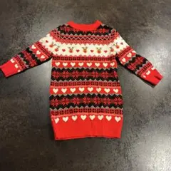 キッズ　クリスマス　セーター