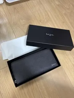 Paul Smith 長財布 ラウンドファスナー ブラック - メルカリ