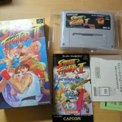 良品　ストリートファイター2 ハガキ付き　スーパーファミコン