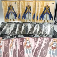 【未開封品】サントリー×ソードアートオンライン　描き下ろしA5下敷き　全3種のサムネイル