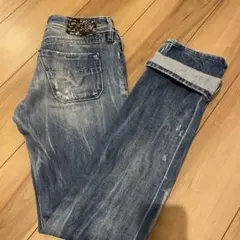 DIESEL LOWKYダメージ加工デニムパンツ