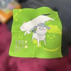 犬と猫のキャラクタータオル
