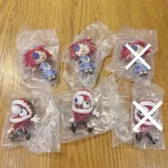 アメイジングデジタルサーカス　カプセルフィギュア　ラガタ　ケイン 4つセット