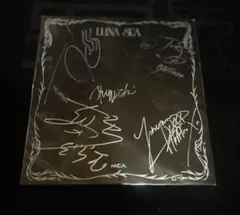 LUNA SEA「 MCA公式直筆サイン色紙」(メジャーデビュー期)