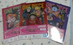 一番くじ ワンピース　クリアファイル&ステッカー