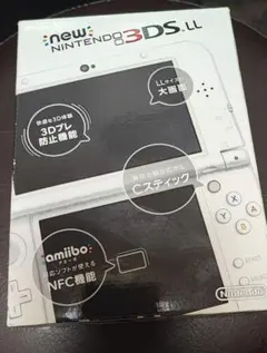 New ニンテンドー 3DS LL パールホワイト美品