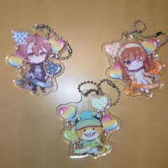 カラピチ　アクリルキーホルダー3点セット