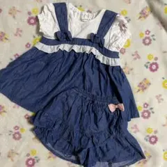 クーラクール チュニック スカート フリル ショートパンツ 80 90