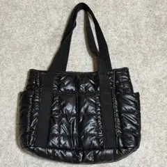 calin マザーズバッグ ブラック カラン バッグ ポーチ 黒 - メルカリ