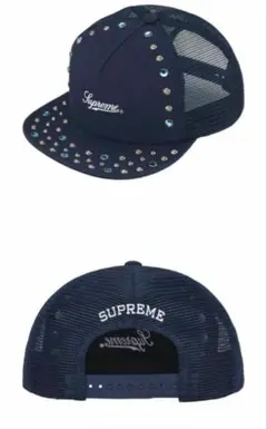 25AW 新品 シュプリーム×bbサイモン スタッズ メッシュ5-パネル