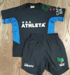 サッカーウェア ATHLETA 120cm 上下セット Tシャツ ハーフパンツ