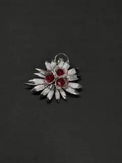 秋田　金銀細工　ブローチ