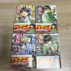 薬屋のひとりごと 小説 2巻 3巻 4巻 セットのサムネイル