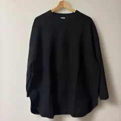 blurhms ROOTSTOOK ブラック 9分袖カットソー