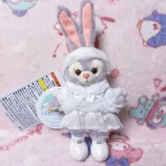 ホワイトウィンタータイムワンダーズ　ステラルー　ぬいぐるみバッジ