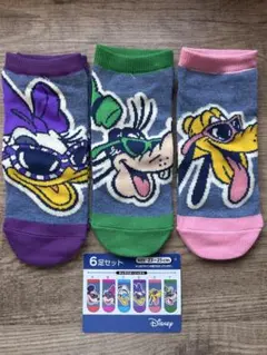 ディズニー　靴下　3点