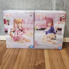 100カノ 花園羽香里 院田唐音 フィギュアセット - メルカリ